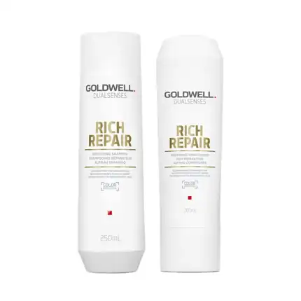 Goldwell Dualsenses Rich Repair Shampoo 250ml & Conditioner 200ml Duo